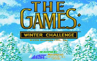 winter games dos download